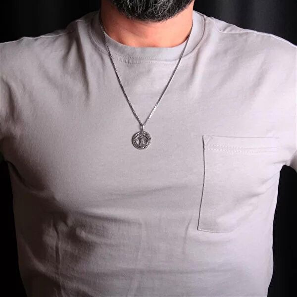 İpek Silver Kolye, Zincir, Künye