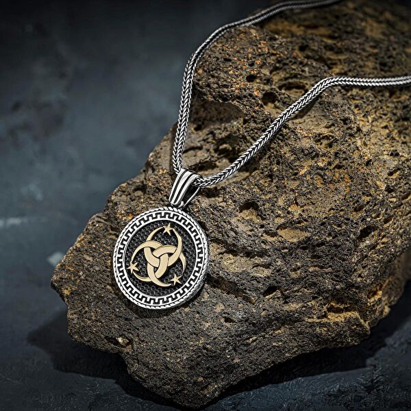 İpek Silver Kolye, Zincir, Künye