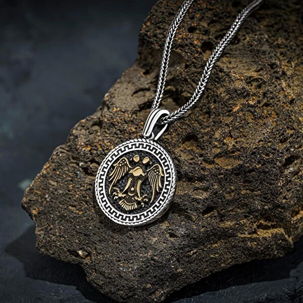 İpek Silver Kolye, Zincir, Künye