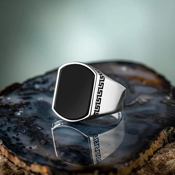 İpek Silver Erkek Yüzük