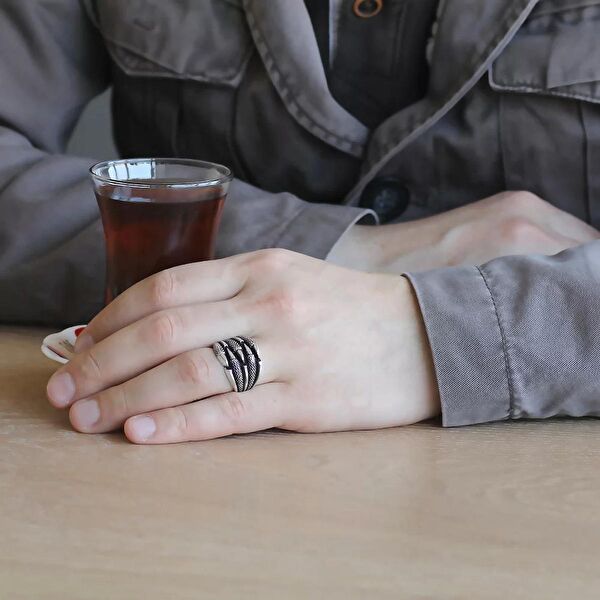 İpek Silver Erkek Yüzük