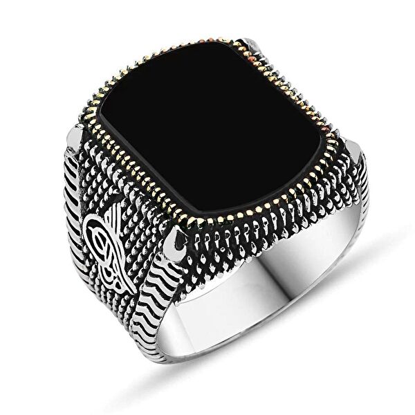 İpek Silver Erkek Yüzük