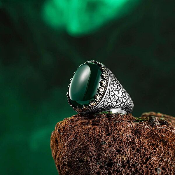 İpek Silver Erkek Yüzük