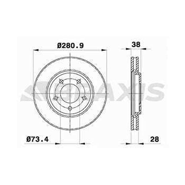BRAXIS Fren Diskleri