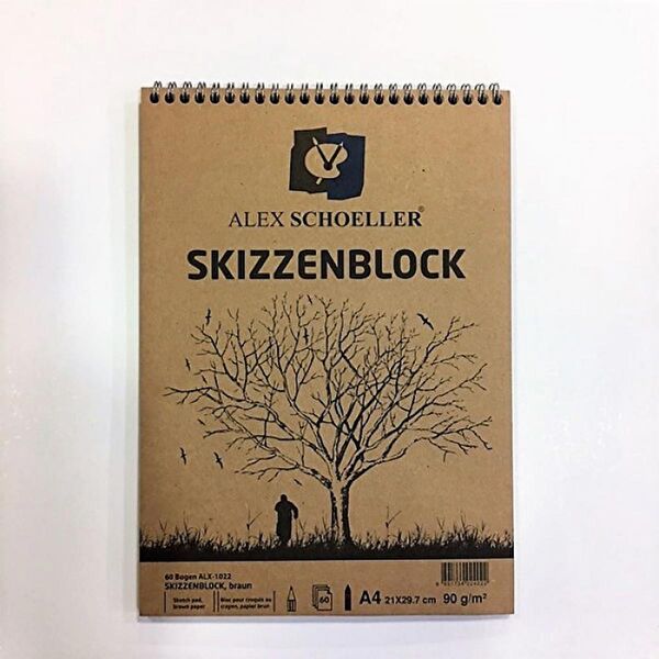 Alex Schoeller Resim Defteri, Kağıtları