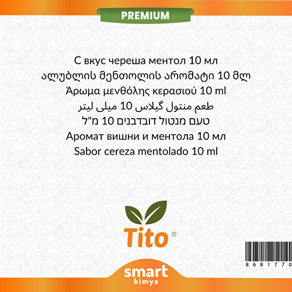 Tito Maya, Aroma, Konsantre Ürünler