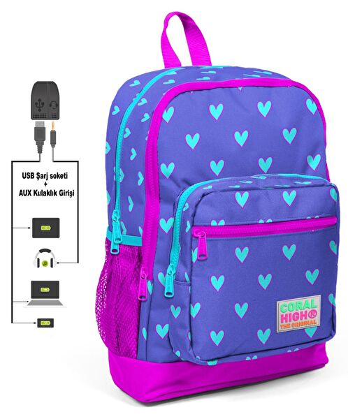 Coral High Okul Çantası