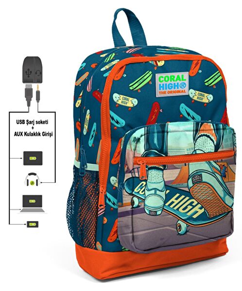 Coral High Okul Çantası