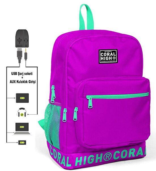 Coral High Okul Çantası