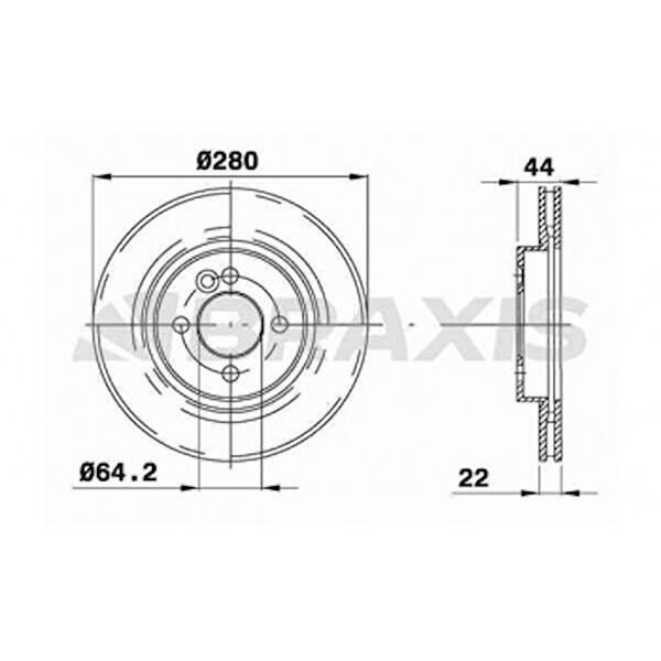 BRAXIS Fren Diskleri