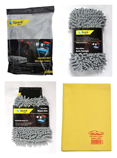 Spark Oto Temizlik Setleri