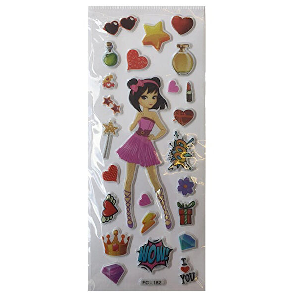 Tanex Etiket, Sticker