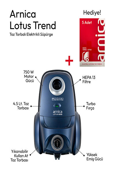 Arnica Elektrikli Süpürge