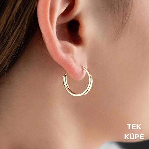 Bayar Gold Altın Küpe