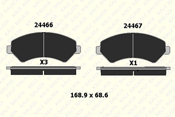 KALE Fren Balataları