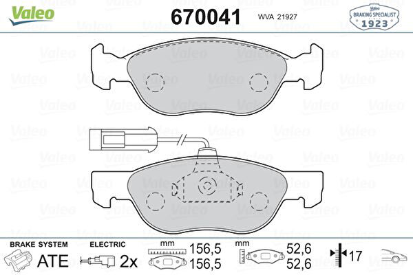 Valeo Fren Balataları
