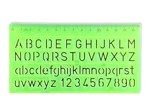 Hatas Cetvel, Çizim Gereçleri