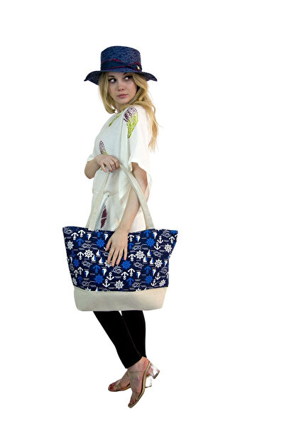 Bay Şapkaci Plaj Çantası