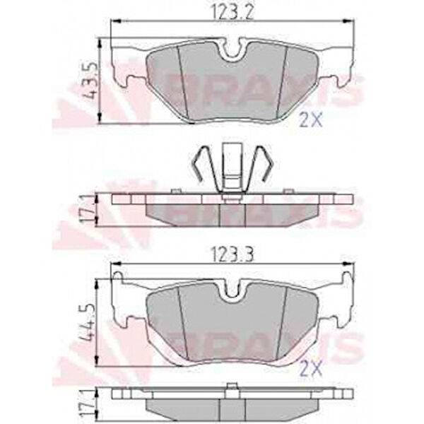 BRAXIS Fren Balataları