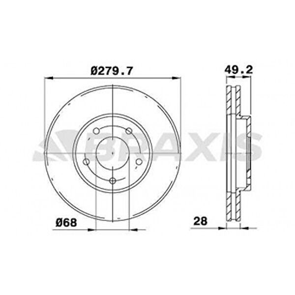 BRAXIS Fren Diskleri