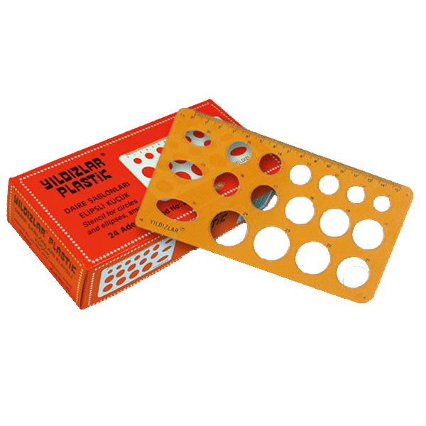 Şablon Cetvel, Çizim Gereçleri