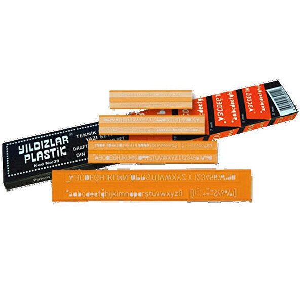 Şablon Cetvel, Çizim Gereçleri