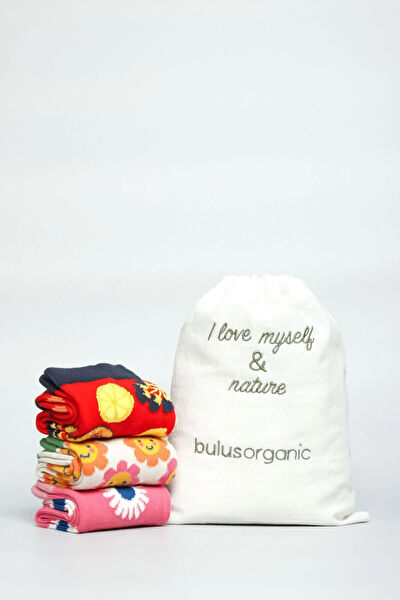 Buluş Organic Kız Çocuk Çorap