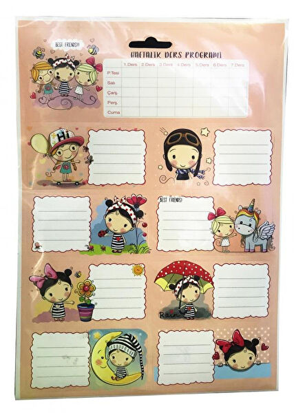 Keskin Color Etiket, Sticker