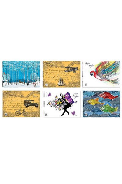 Keskin Color Resim Defteri, Kağıtları