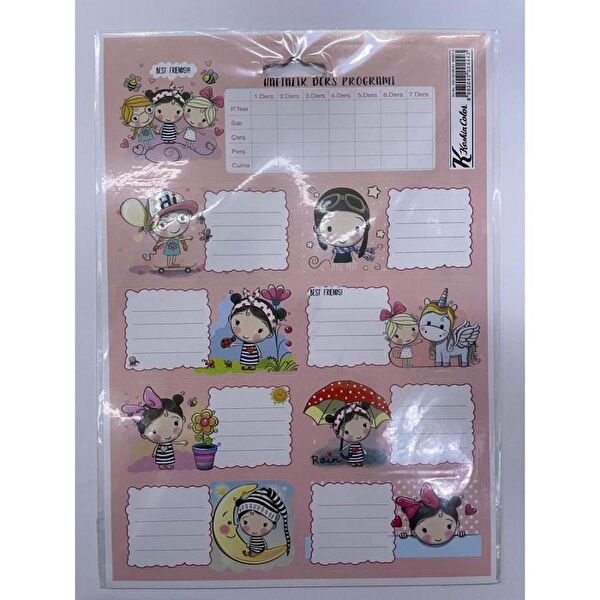 Keskin Color Etiket, Sticker