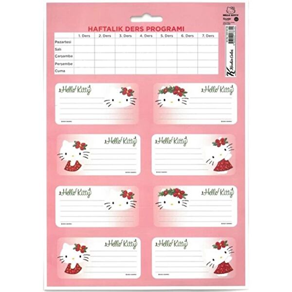 Keskin Color Etiket, Sticker