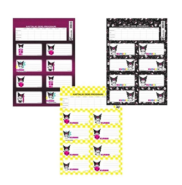 Keskin Color Etiket, Sticker