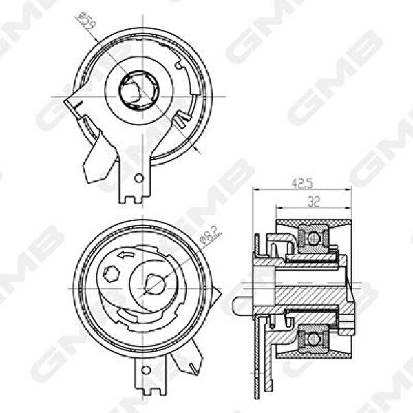 GMB Prizdirek Rulmanı