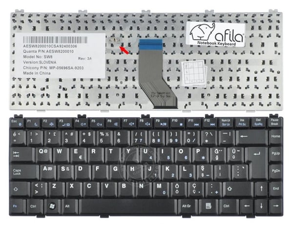 Afila Notebook Yedek Parça