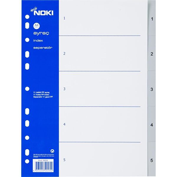 Noki Ayraç ve Seperatör