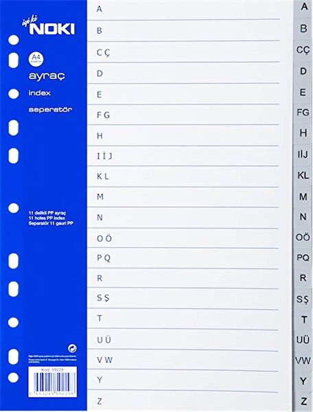 Noki Ayraç ve Seperatör