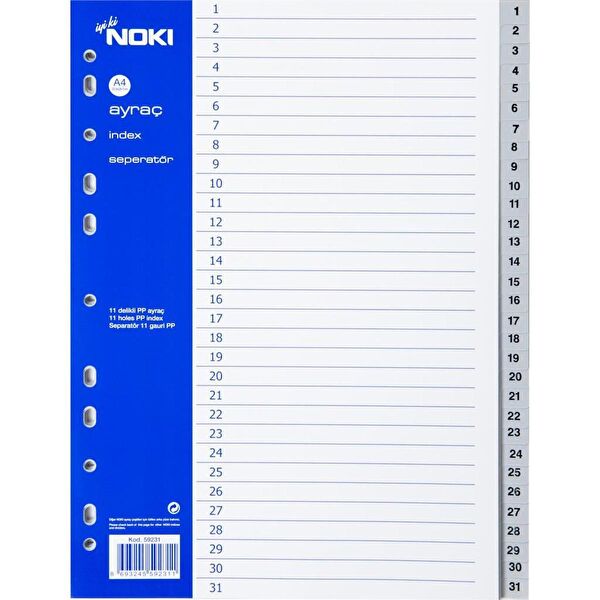 Noki Ayraç ve Seperatör