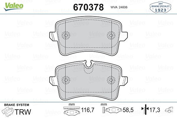 Valeo Fren Balataları