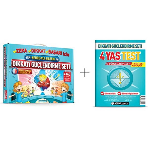 Adeda Yayınları Aktivite ve Zeka Gelişim Kitapları