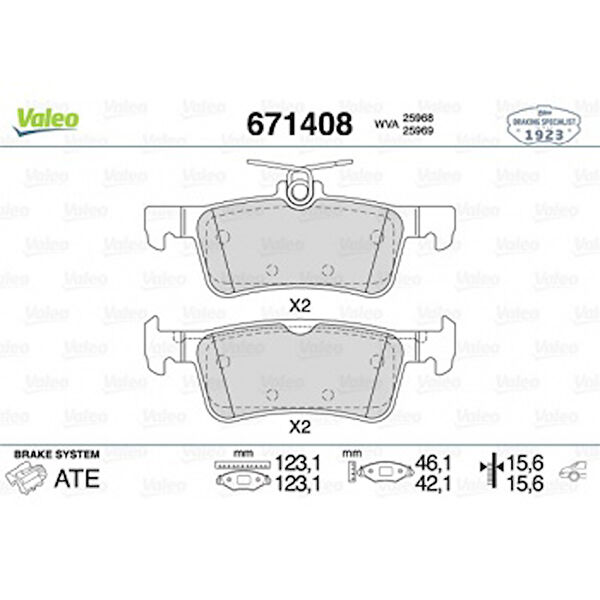 Valeo Fren Balataları