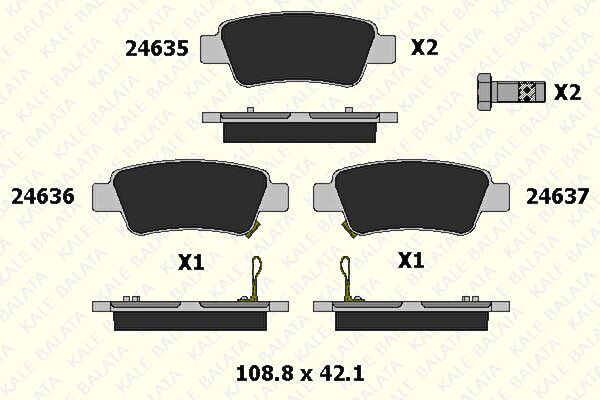 KALE Fren Balataları