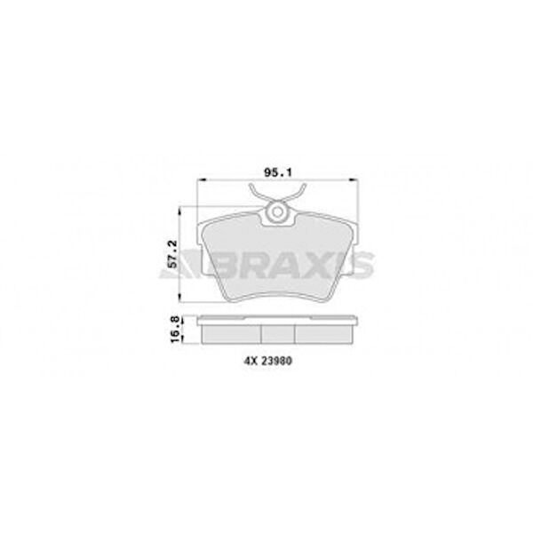 BRAXIS Fren Balataları