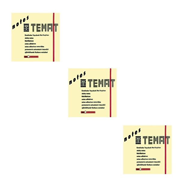 Temat Post-it, Not Kağıdı