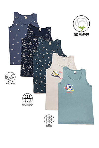 Özkan Underwear Erkek Çocuk Atlet, Fanila