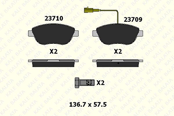 KALE Fren Balataları