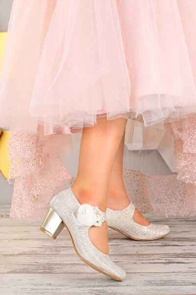 Kiko Kids Kız Çocuk Topuklu, Abiye Ayakkabı