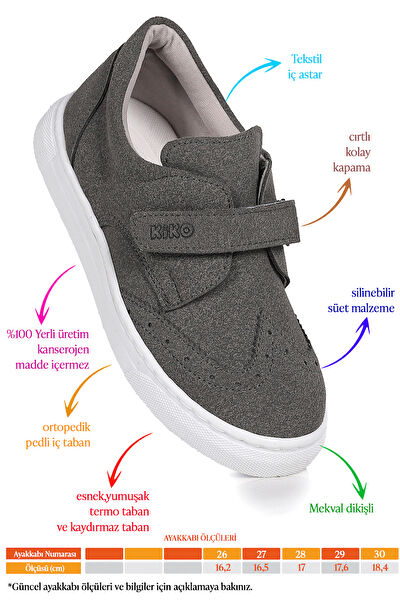 Kiko Kids Erkek Çocuk Babet ve Günlük Ayakkabı