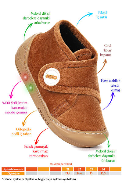 Kiko Kids Erkek Çocuk Ev Botu, Panduf