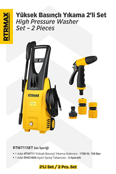 RTRMAX Basınçlı Yıkama Makineleri