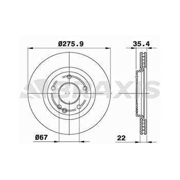 BRAXIS Fren Diskleri